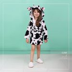 حوله تن پوش بچگانه طرح گاو‌ی - تصویر 2