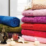 حوله حمام بهباف آذر مدل Antique سایز 155×95 سانتی متر - تصویر 2