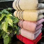 حوله دستی آذرریس تبریز مدل پارمیس سایز 80x40 سانتی متر - تصویر 2