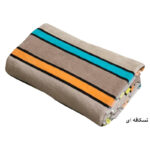 حوله استخری ماندگار طرح راه راه سایز 70x130 سانتی متر - تصویر 5